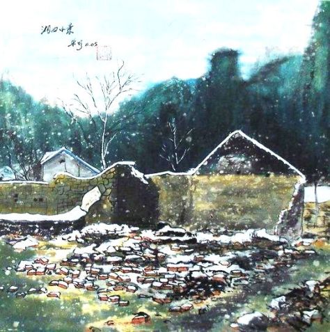 朱東明院長國畫