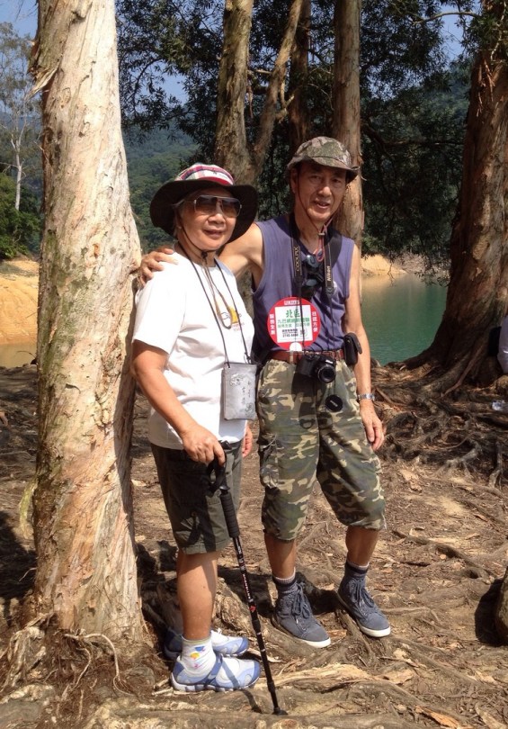 朱東明先生與夫人