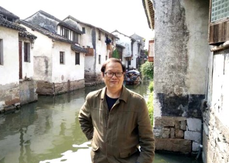 畫家楊新民采風