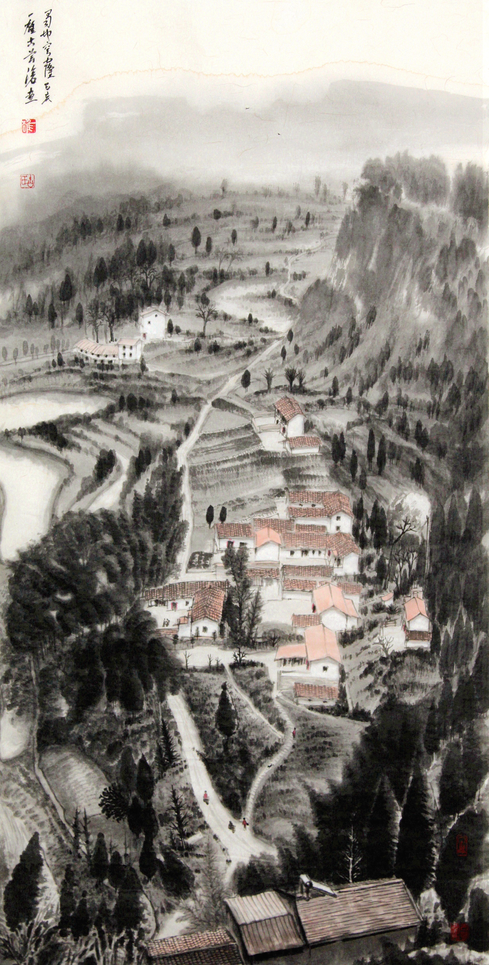 古藝雄（一雄）山水